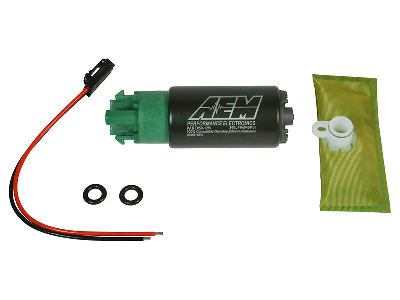 AEM 340LPH 65mm Fuel Pump Kit w/ Mounting Hooks - Ethanol Compatible — Photo - Primary