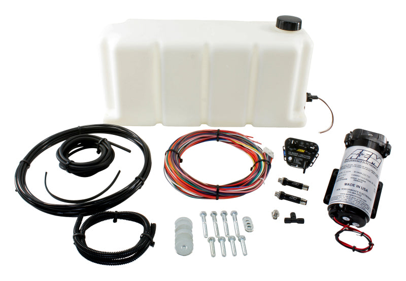 AEM V2 5 Gallon Diesel Water/Methanol Injection Kit (Internal Map) — Photo - out of package