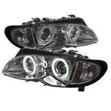 Load image into Gallery viewer, Spyder BMW E46 3-Series 02-05 4DR Projector Headlights 1PC LED Halo Chrm PRO-YD-BMWE4602-4D-AM-C