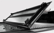 Load image into Gallery viewer, Access LOMAX Tri-Fold Cover 16-20 Toyota Tacoma 6in Box Split Rail - Black Urethane — Photo - Mounted