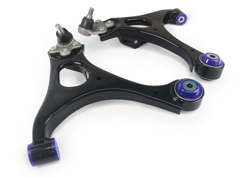 SuperPro 06 Honda Civic DX Front Lower Control Arm Set W/ Bushings