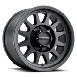 Method MR704 HD 17x9 18mm Offset 8x180 130.81mm CB Matte Black Wheel