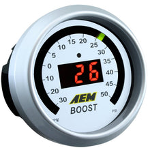 Load image into Gallery viewer, AEM 52mm Boost Digital Gauge -30-35psi — Photo - out of package