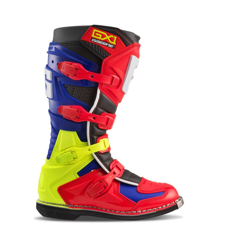 Gaerne GX1 Boot Red Multi Size - 11