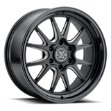 Method Raised MR802 20x9 / 6x5.5 BP / -12mm Offset / 106.25mm Bore - Double Black Milled Wheel