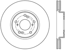 Load image into Gallery viewer, StopTech Slotted &amp; Drilled Sport Brake Rotor Front Left 13 Honda Accord Sport