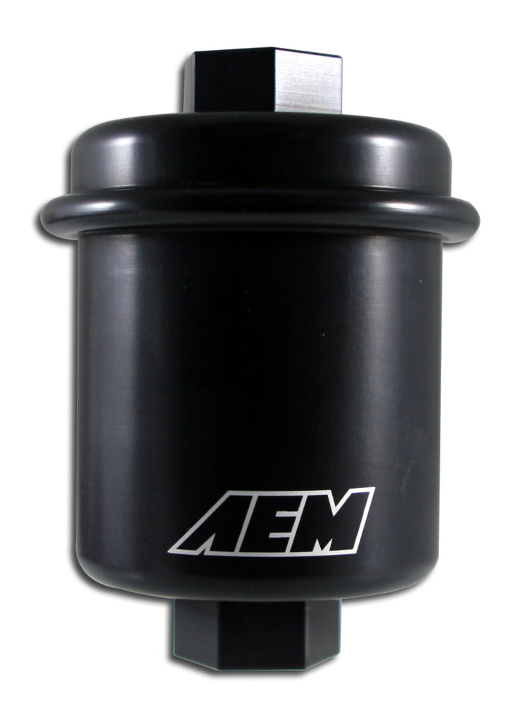 AEM 94-01 Acura Integra / 94-97 Honda Accord / 96-00 Civic / 97-01 Prelude Black Fuel Filter Kit — Photo - Primary