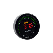 Load image into Gallery viewer, AEM X-Series Tru-Boost Controller Gauge w/ Boost Control Solenoid 80PSIg Internal MAP Sensor — Photo - Primary