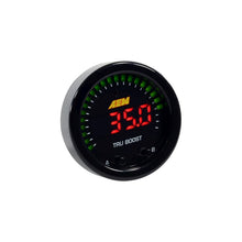 Load image into Gallery viewer, AEM X-Series Tru-Boost Controller Gauge w/ Boost Control Solenoid 80PSIg Internal MAP Sensor — Photo - out of package
