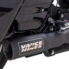 Load image into Gallery viewer, Vance &amp; Hines HD HD Touring 17-22 HO 2-1 Black Full System Exhaust
