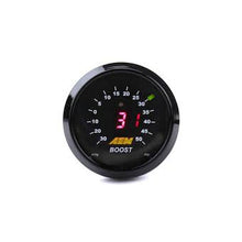 Load image into Gallery viewer, AEM 52mm Boost Digital Gauge -30-50psi — Photo - Close Up