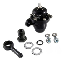 Load image into Gallery viewer, AEM 86-93 Acura / 95-98 TL / 88-91 Civic/CRX / 92-01 Prelude Black Adjustable Fuel Pressure Regulato — Photo - Primary