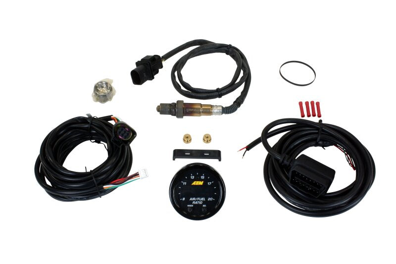 AEM X-Series OBDII Wideband UEGO AFR Sensor Controller Gauge — Photo - out of package