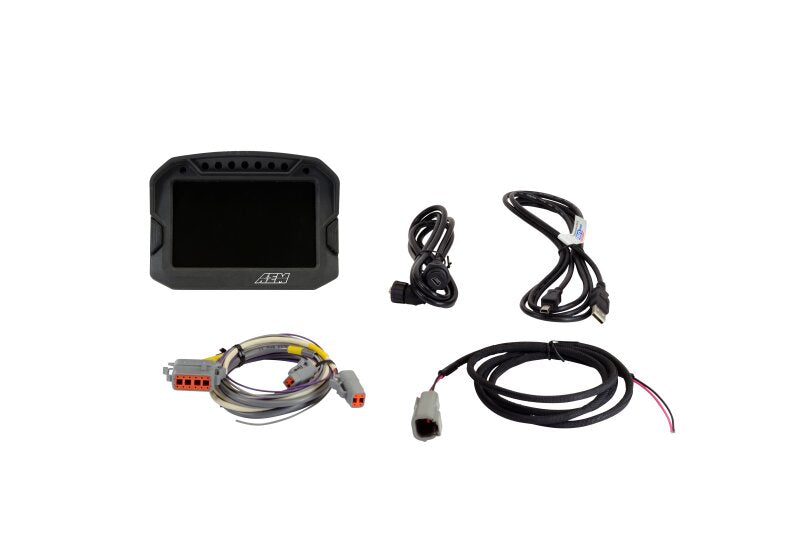 AEM CD-5 Carbon Digital Dash Display — Photo - out of package