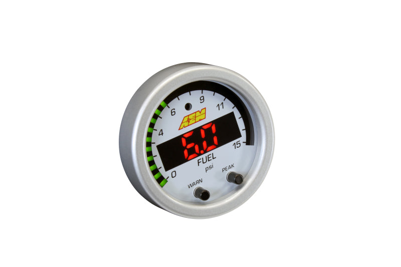 AEM X-Series Pressure 0-15psi Gauge Kit — Photo - out of package