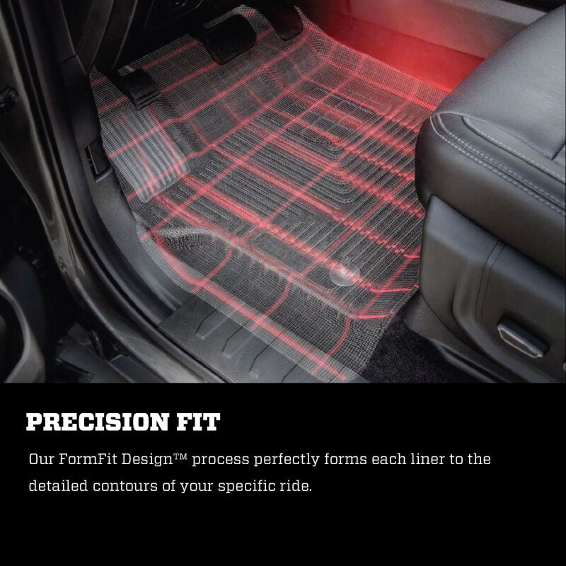 Husky Liners 21-22 Hyundai Santa Fe X-Act Contour 2nd Seat Floor Liner - Black