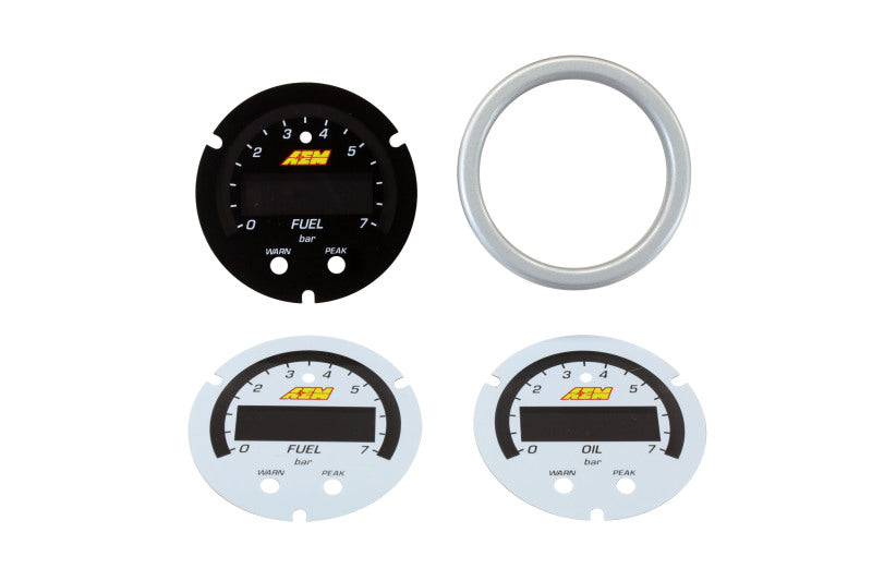 AEM X-Series Pressure Gauge Accessory Kit — Photo - Primary