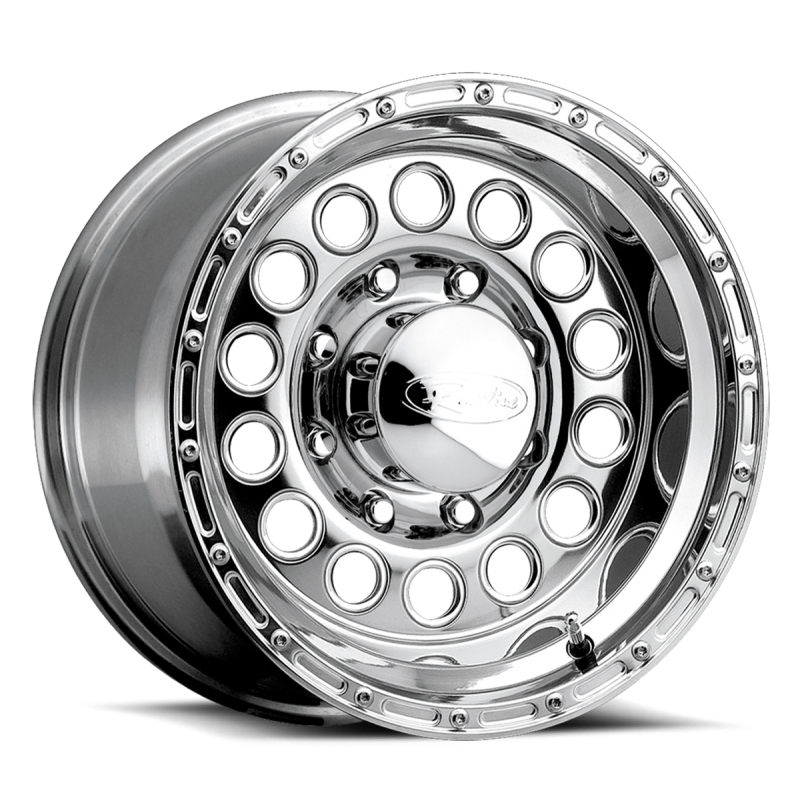 Raceline 887 Rock Crusher 16x8in / 8x165.1 BP / -20mm Offset / 130.81mm Bore - Polished Wheel