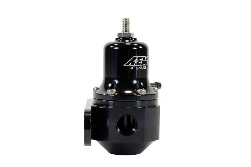 AEM High Capacity Universal Black Adjustable Fuel Pressure Regulator — Photo - out of package