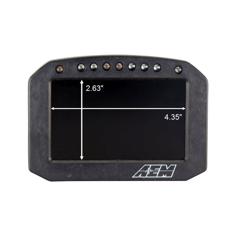 AEM CD-5 Carbon Flush Digital Dash Display — Photo - out of package