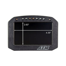 Load image into Gallery viewer, AEM CD-5 Carbon Flush Digital Dash Display — Photo - out of package