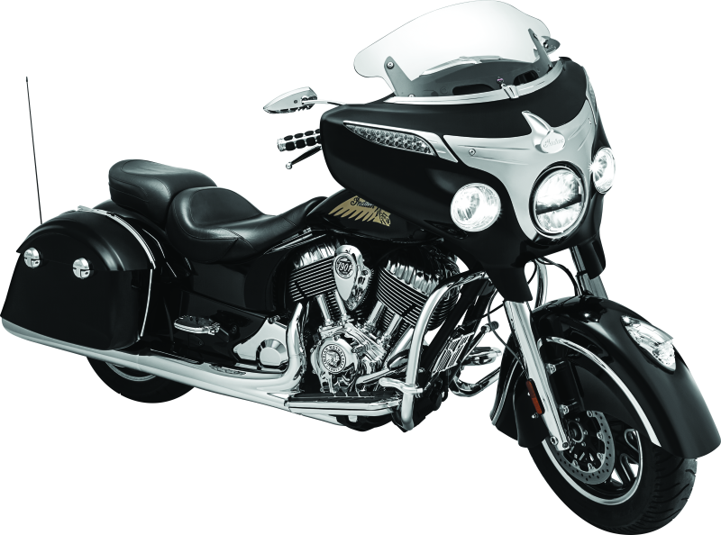 Kuryakyn Saddlebag Top Trim Indian Chrome