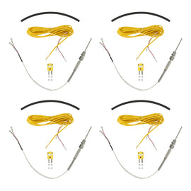 AEM Single K-Type Thermocouple Kit - 4 Pack — Photo - Primary