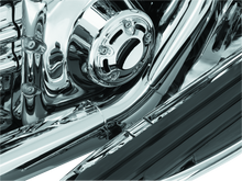 Load image into Gallery viewer, Kuryakyn Bridge The Gap Heat Shield 93-08 Touring Models Chrome