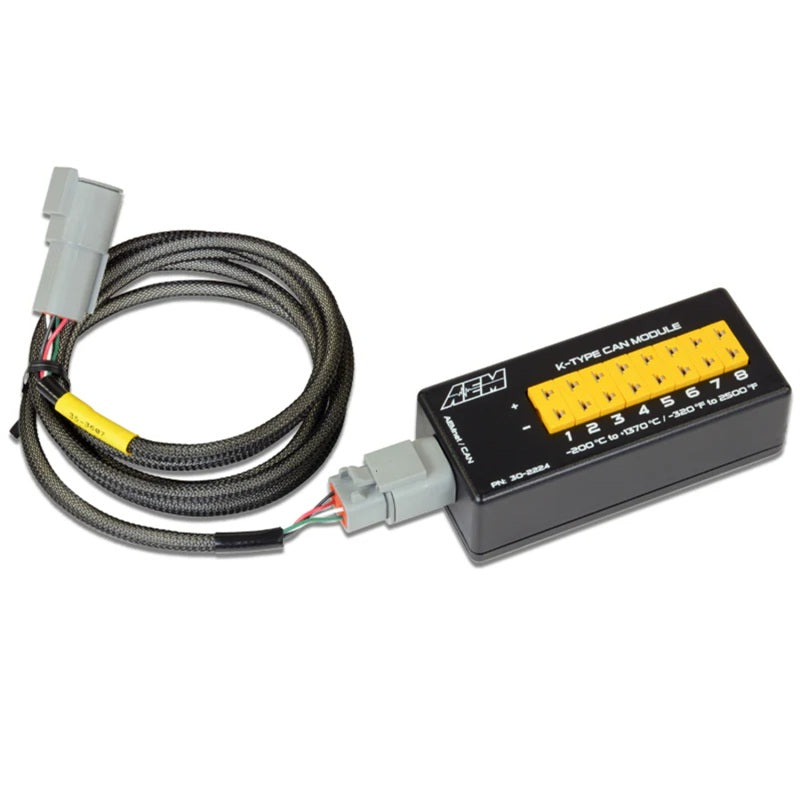 AEM 8 Channel K-Type Thermocouple EGT CAN Module — Photo - out of package