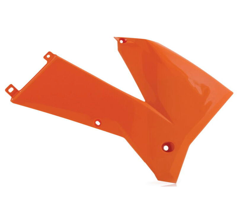 Acerbis 05-07 KTM EXC/ SX/XC/ 2005 GasGas MXC Radiator Shroud - Orange