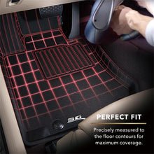Load image into Gallery viewer, 3D MAXpider 2019-2020 Chevrolet Silverado 1500 Kagu 1st &amp; 2nd Row Floormats - Black