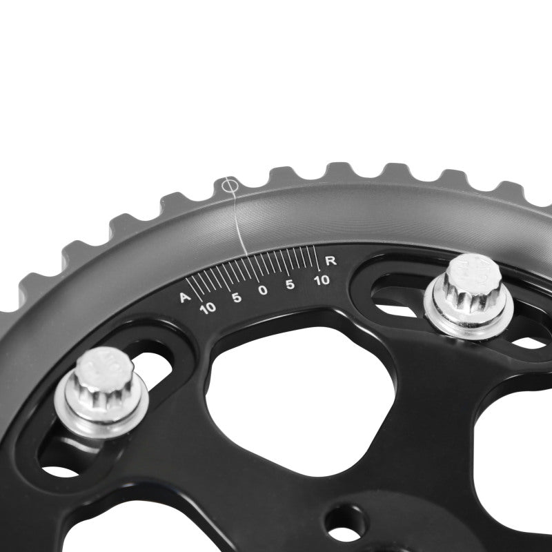 AEM Evo 8 & IX Black Tru-Time Cam Gear — Photo - Close Up