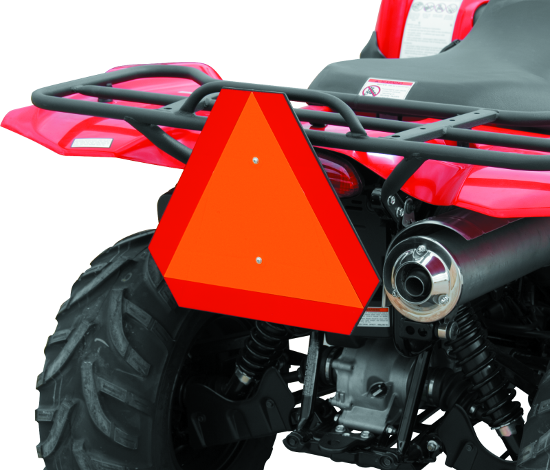 Quadoss ATV Safety Emblem - Orange