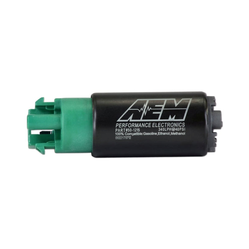 AEM 340LPH 65mm Fuel Pump Kit w/ Mounting Hooks - Ethanol Compatible — Photo - out of package