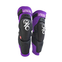 Load image into Gallery viewer, EVS Slayco96 Knee Guard Pair Purple/Black - Small/Medium