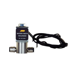 AEM Water/Methanol Injection System - High-Flow Low-Current WMI Solenoid - 200PSI 1/8in-27NPT In/Out — Photo - Primary