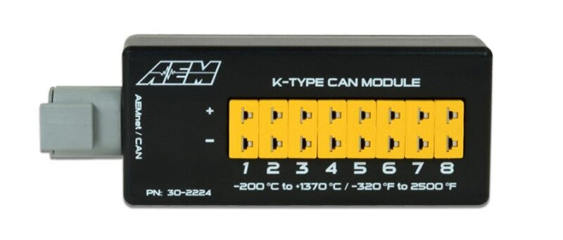 AEM 8 Channel K-Type Thermocouple EGT CAN Module — Photo - out of package