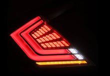 Load image into Gallery viewer, AlphaRex 16-21 Honda Civic Hatchback / Type-R FK8 Nova-Series LED Tail Lights - Black Smoke