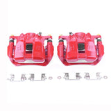 Power Stop 13-18 Honda Accord Front Red Calipers w/Brackets - Pair