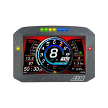 Load image into Gallery viewer, AEM CD-7LG Carbon Logging Flush Digital Dash Display w/ Internal 20Hz GPS &amp; Antenna — Photo - out of package