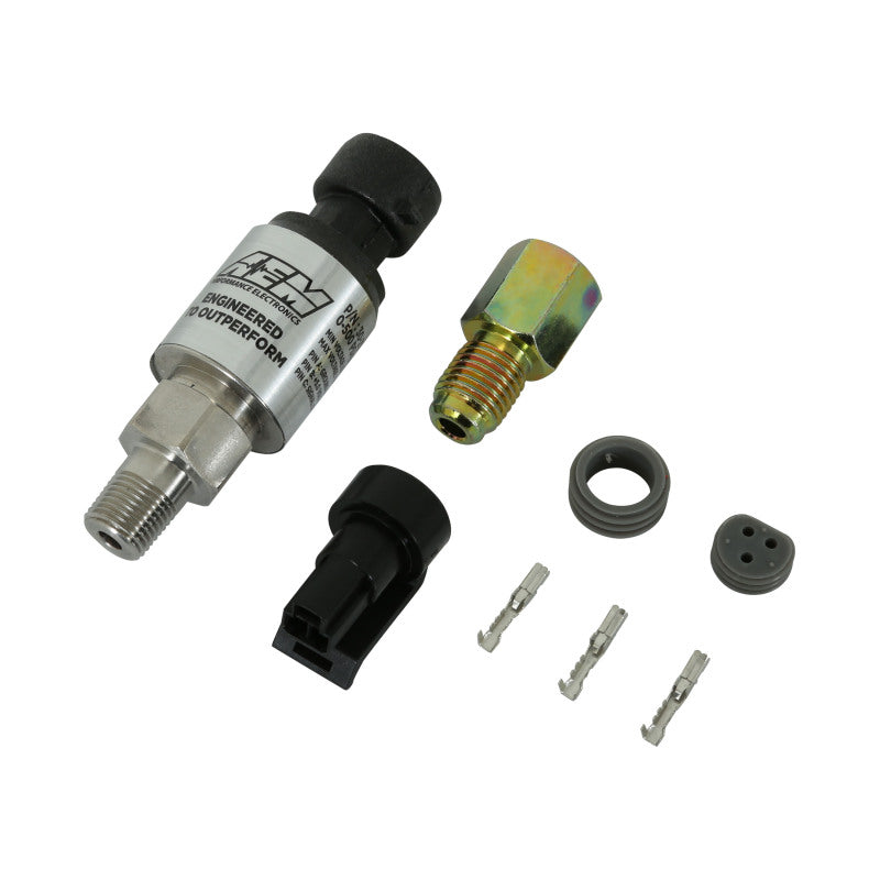 AEM 34 BAR MAP or 500 PSIA Stainless Steel Sensor Kit — Photo - Primary