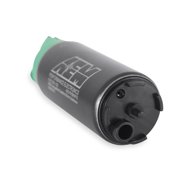AEM 400 LPH High Flow In-Tank Fuel Pump Kit - Double Barb - Ethanol Compatible — Photo - out of package