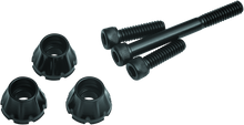 Load image into Gallery viewer, Kuryakyn Windshield Screws FLH Black