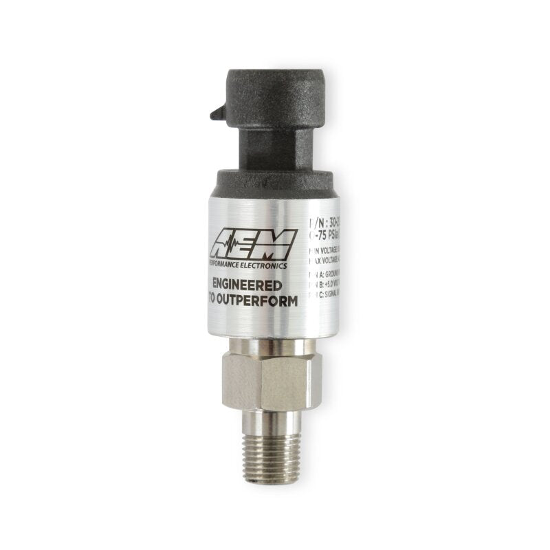 AEM 5 BAR MAP or 75 PSIA Stainless Steel Sensor Kit — Photo - out of package