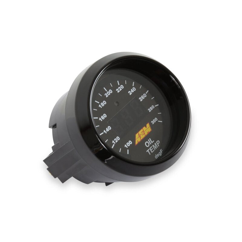 AEM 52mm Temperature (Transmission / Oil / Water) Digital Gauge — Photo - Primary