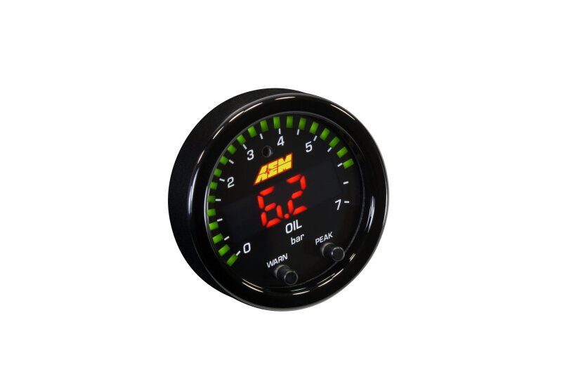AEM X-Series Pressure 0-100psi Gauge Kit — Photo - out of package