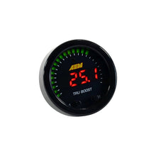 Load image into Gallery viewer, AEM X-Series Tru-Boost Controller Gauge w/ Boost Control Solenoid 80PSIg Internal MAP Sensor — Photo - out of package