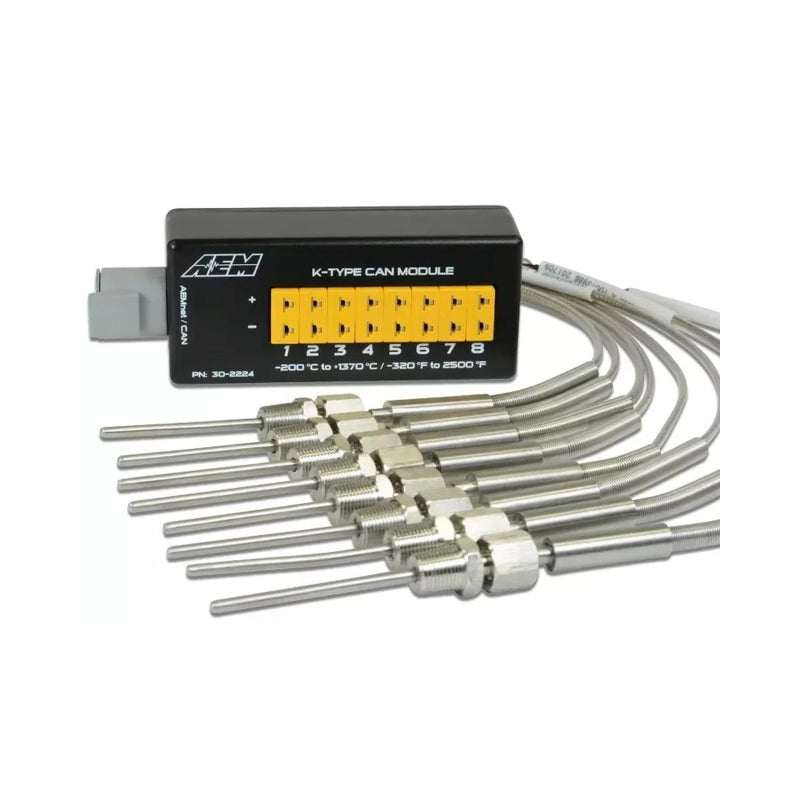 AEM 8 Channel K-Type Thermocouple EGT CAN Module — Photo - lifestyle view
