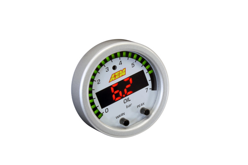 AEM X-Series Pressure 0-100psi Gauge Kit — Photo - out of package