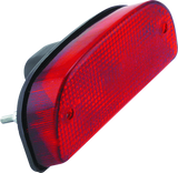 Bikers Choice Replacement Custom Fatbob Rear Taillight W/Red Lens